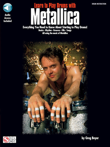 METALLICA - LEARN TO PLAY DRUMS + AUDIO EN LIGNE