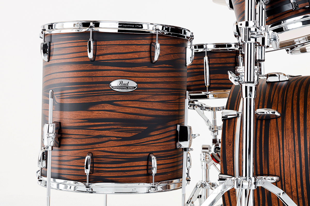 PMX PROFESSIONAL MAPLE STAGE 22 MATTE MOCHA SWIRL