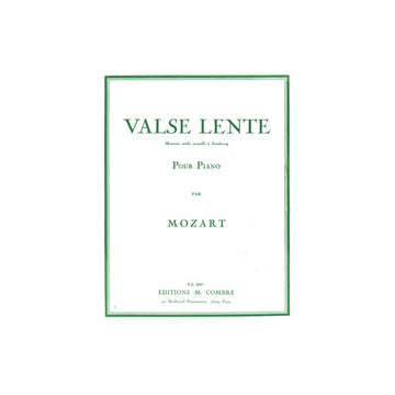 Mozart - Valse Lente - Piano