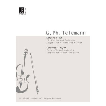 TELEMANN G.P. - Concerto in Do maggiore - Violino e orchestra