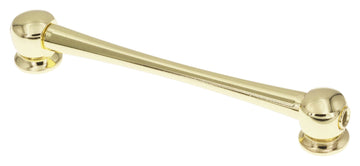 TL11D116-BR Blocchetto Tubo 116mm Dorato Doppio Tirante X1