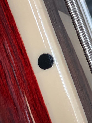 Les Paul Studio Rosso vino Bordatura crema Stock B