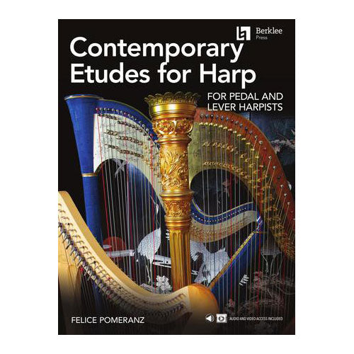 Berklee Contemporary Etudes For Harp
