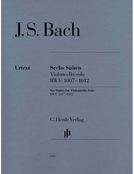 Bach - 6 Suites Pour Violoncelle Seul BWV 1007-1012 - Violoncelle