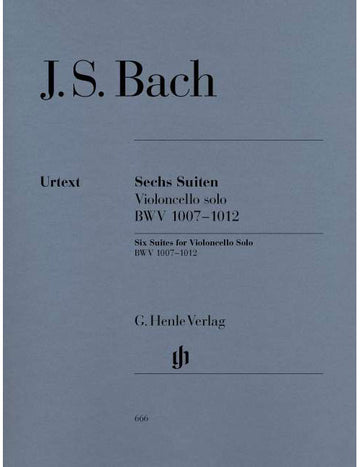Bach - 6 Suites Pour Violoncelle Seul BWV 1007-1012 - Violoncelle