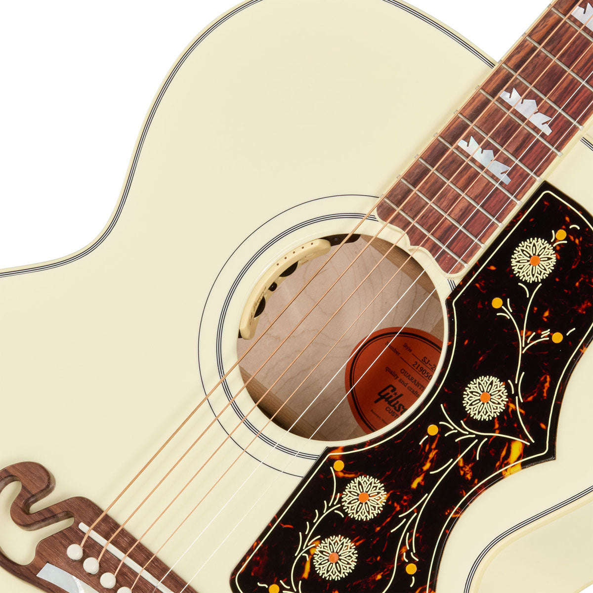 SJ-200 Standard Bianco Classico Moderno