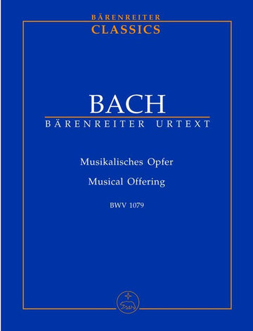Bach J.S - Offerta musicale BWV 1079 - Partitura tascabile