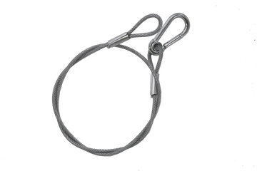 Confezione Da 12 Imbracature Di Sicurezza 4 mm 85 cm