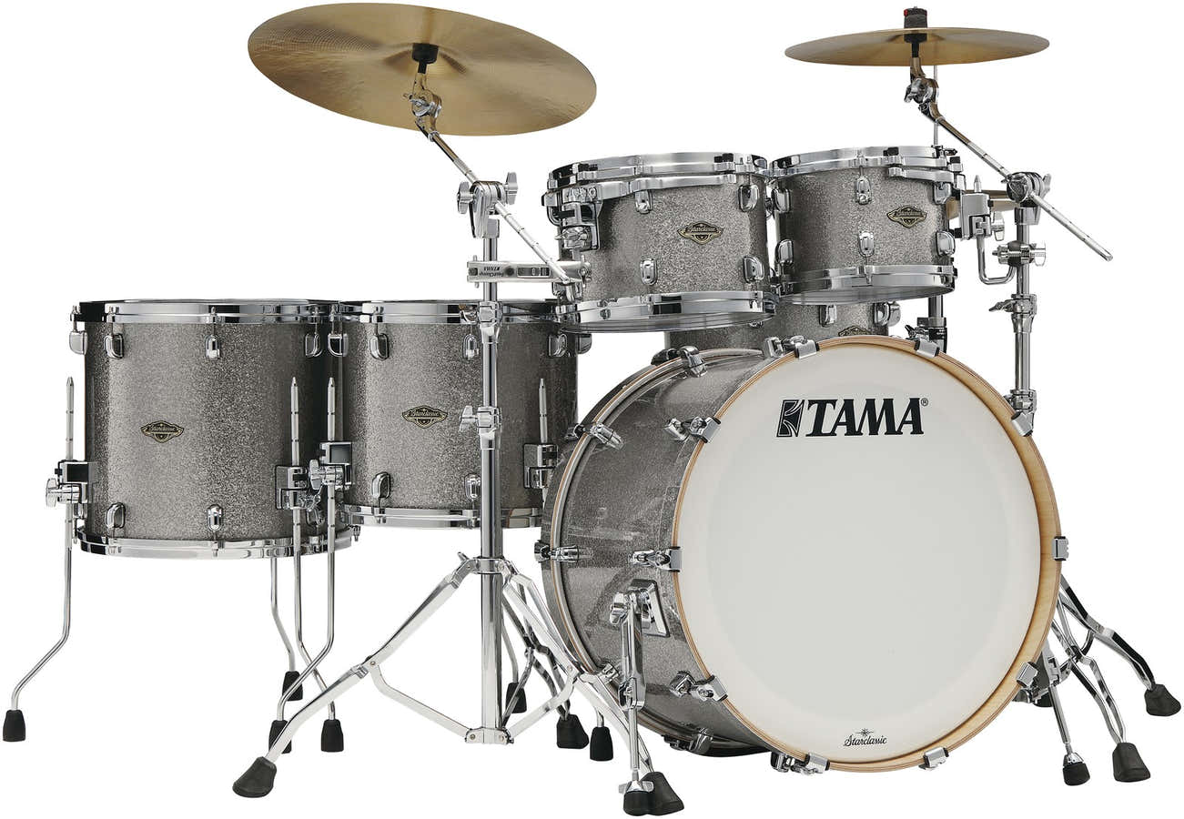 WBR52RZS-SSS - Starclassic Walnut/Birch Studio 22" Argento fumé scintillante