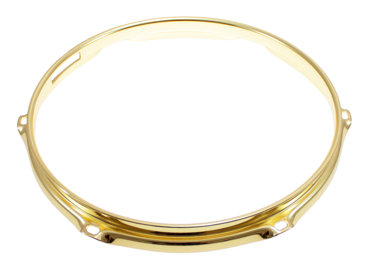 Cerchio 10" 6 Tiranti Lato rullante Dorato Super Triple Flange 2.3mm