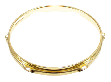 Cerchio 10" 6 Tiranti Lato rullante Dorato Super Triple Flange 2.3mm