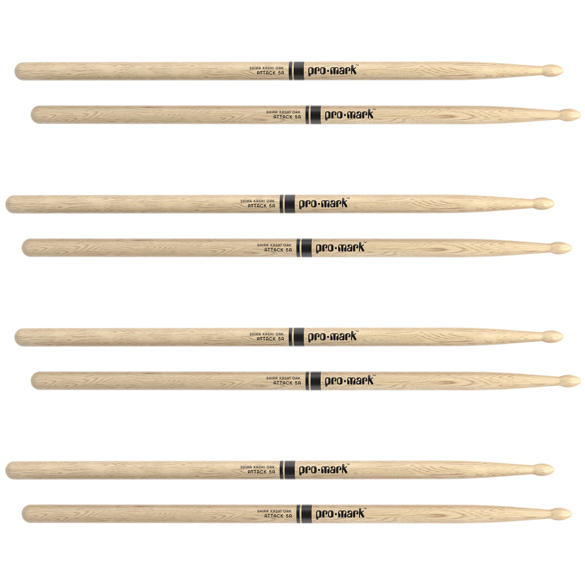 PW5AW-4P Classic Attack 5A Shira Kashi Quercia Punta Ovale 4 Paia