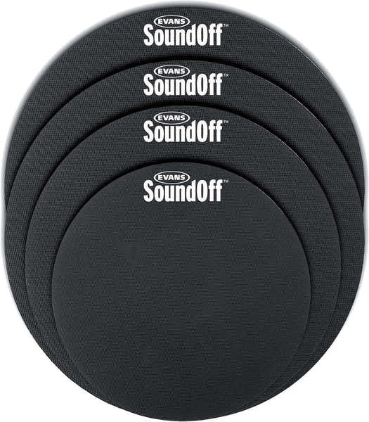 Evans SO2346 Set Sordine SoundOff Batteria Standard 12 13 14 16