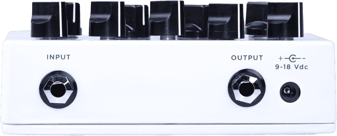 BOOST EFFECT PALLADIUM GAIN STAGE, WHITE
