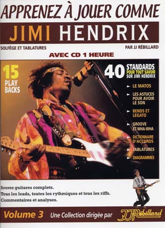 Apprenez A Jouer Comme Jimi Hendrix + CD - Guitare