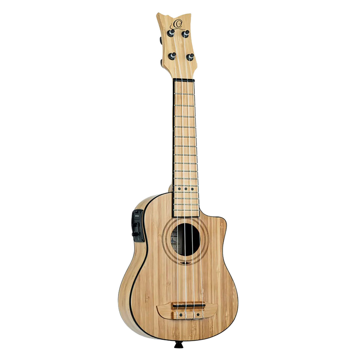Ukulele soprano in bambù massiccio EQ