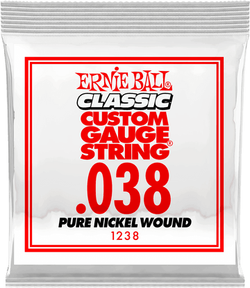 .038 CLASSIC PURE NICKEL WOUND ELECTRIC GUITAR STRINGS