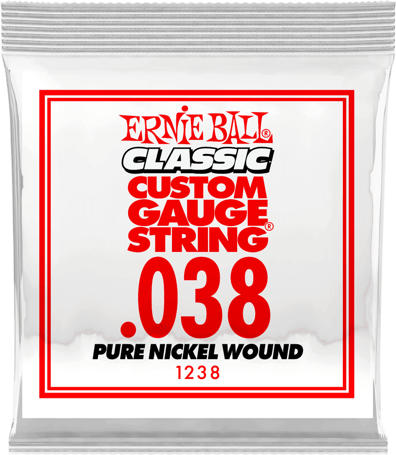 .038 CLASSIC PURE NICKEL WOUND ELECTRIC GUITAR STRINGS