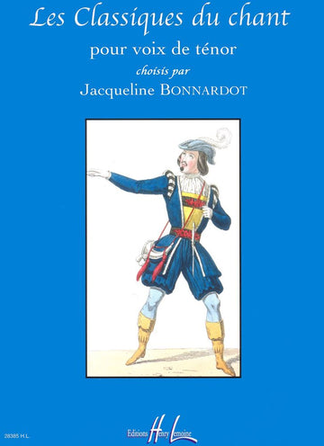 Bonnardot Jacqueline - I classici del canto - Tenore, Pianoforte