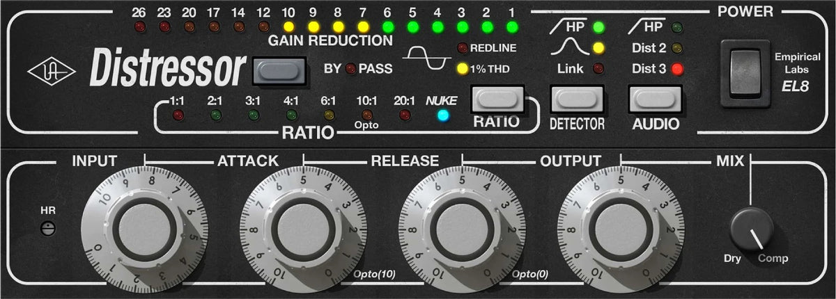 Universal Audio UAD Empirical Labs EL8 Distressor Compressore