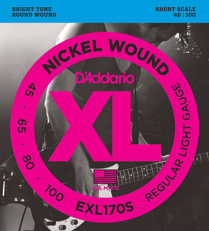 EXL170s Avvolte in nickel scala corta leggere 45-100