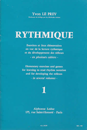 LE PREV YVON - RYTHMIQUE VOL.1