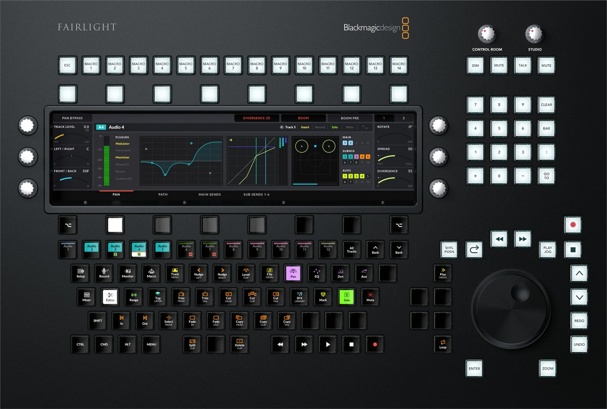 Fairlight Console Audio Editor