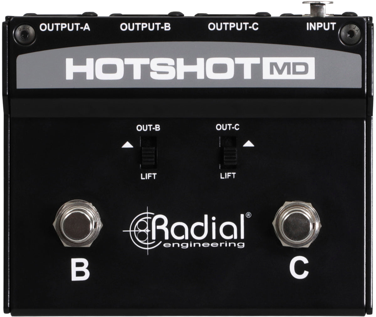 HOTSHOT-MD Commutatore microfonico con 3 uscite