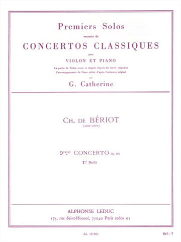 First Solos extracted from the Classic Concertos