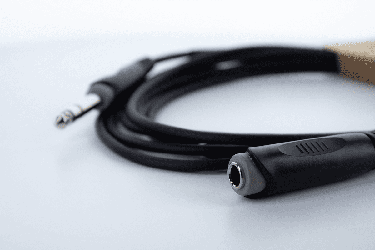 STEREO AUDIO CABLE JACK MALE / FEMALE 10 M