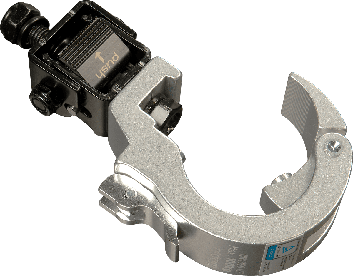 FLEXIBLE CLAMP 48-50MM MAX 100KG ALU