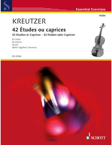 Kreutzer - 42 Studies Or Caprices - Violon