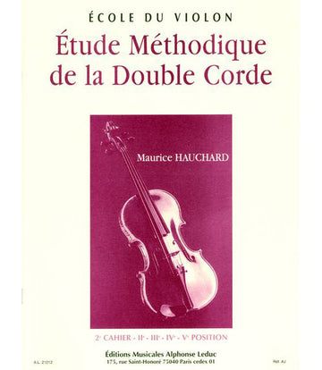 Hauchard Maurice - Etude Methodique De La Double Corde Vol.2