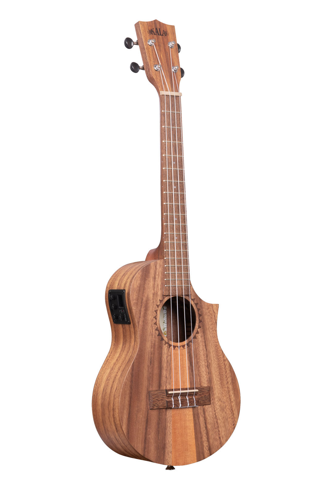 Ka-Tk-T-Ce Tri-Top Teak Electro-Acoustic Tenor Cutaway