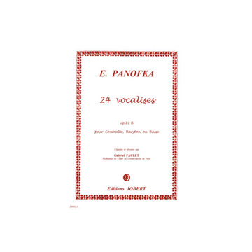 Panofka Heinrich - Vocalises Vol.2 Op.81B (24) - Voix Grave Piano