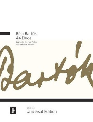 Bartok Bela - 44 Duos - 2 Flutes