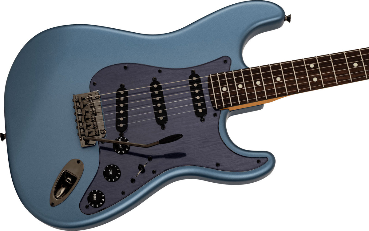 Stratocaster SSS HYBRID II MIJ RW Aero Blue opaco