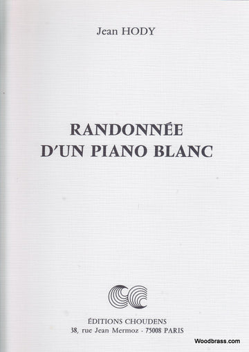 Hody Jean - Randonnee D'un Piano Blanc