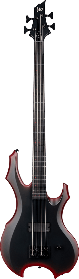 Fl-4 Fred Leclercq Nero Rosso Burst Satinato