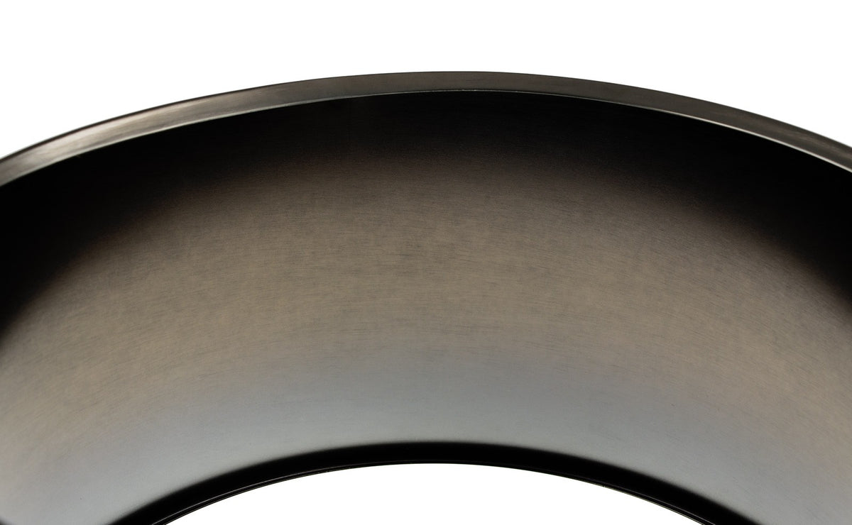 SBB1307ST - 13"X7" Fusto In Ottone Nichelato Nero (ottone) - Rullante