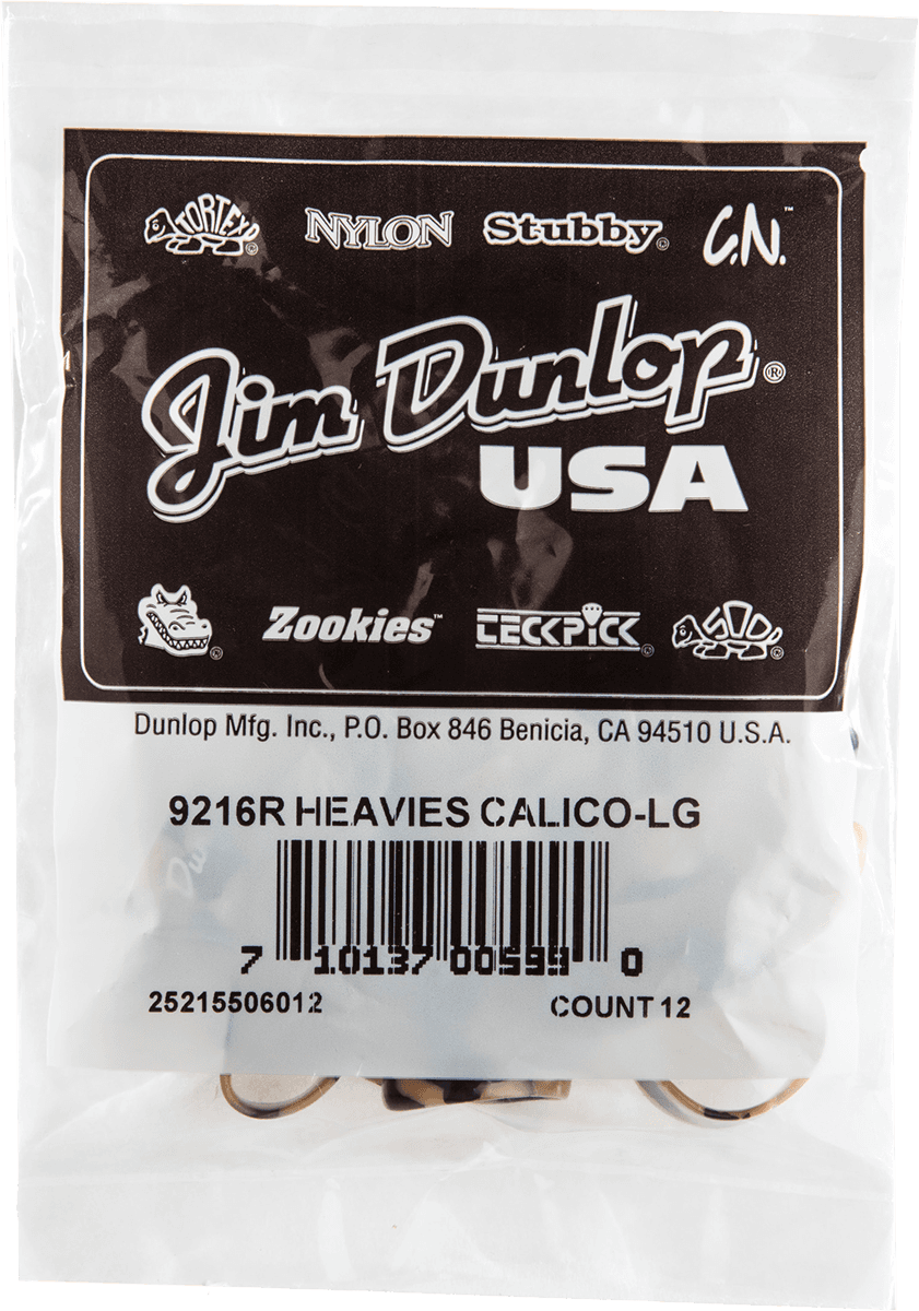12 x Thumbpick Calico Large