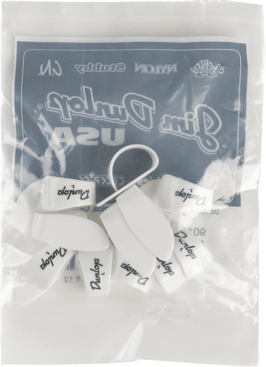 12 x Thumbpick LH White Large