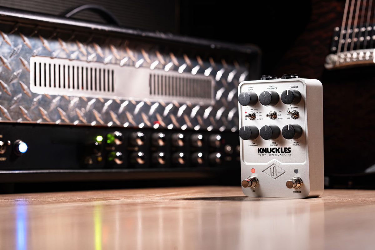 UAFX Knuckles '92 Rev F Amplificatore Dual Rec