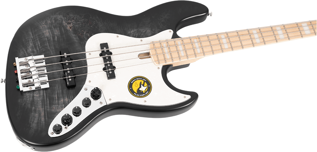 Er V7 Swamp Ash Reissue-4 Tbk.S Trans Black