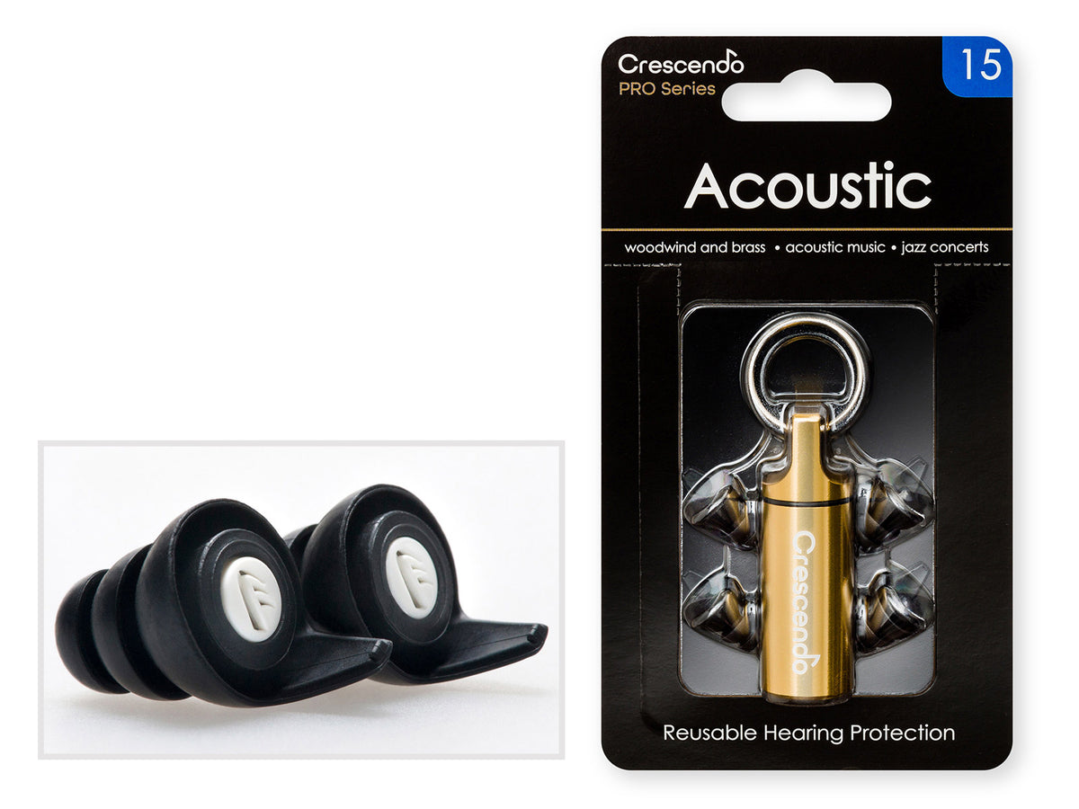 PRO ACOUSTIC 15 - FLAT DAMPING FILTERS - PROTECTION SNR 15DB