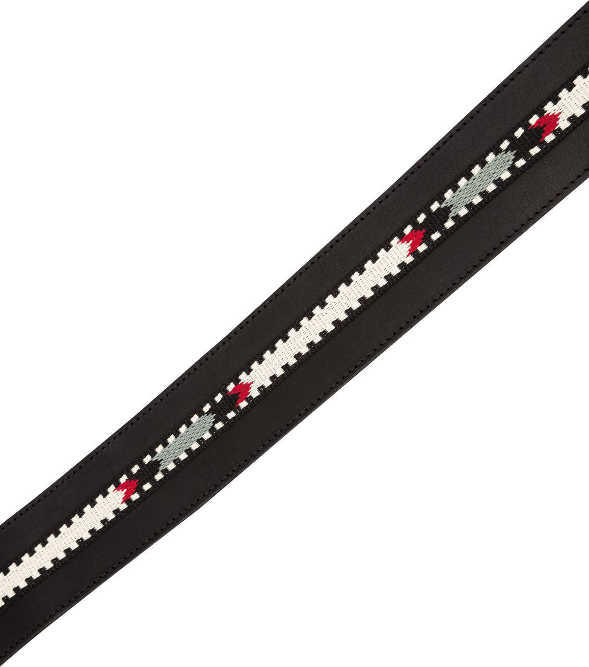 Paramount Cinghia in pelle per acustica nera