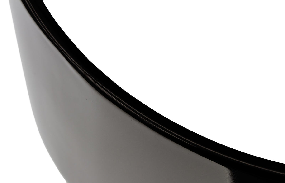 SBB1307ST - 13"X7" Fusto In Ottone Nichelato Nero (ottone) - Rullante