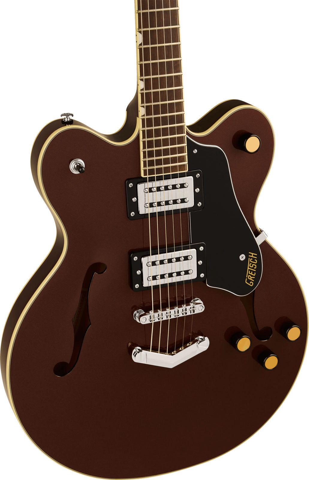 G2622 Streamliner Center Block Double-Cut Rame Metallizzato