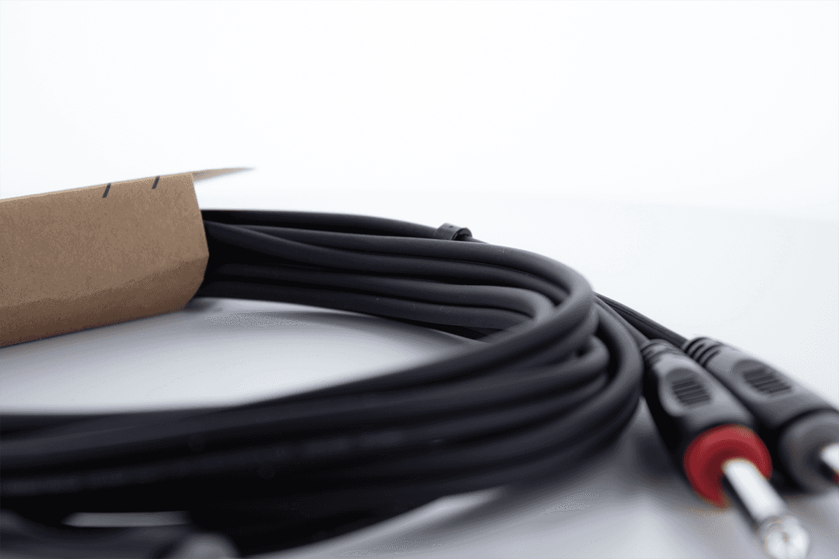 Cavo Audio Doppio Jack Mono 3 M