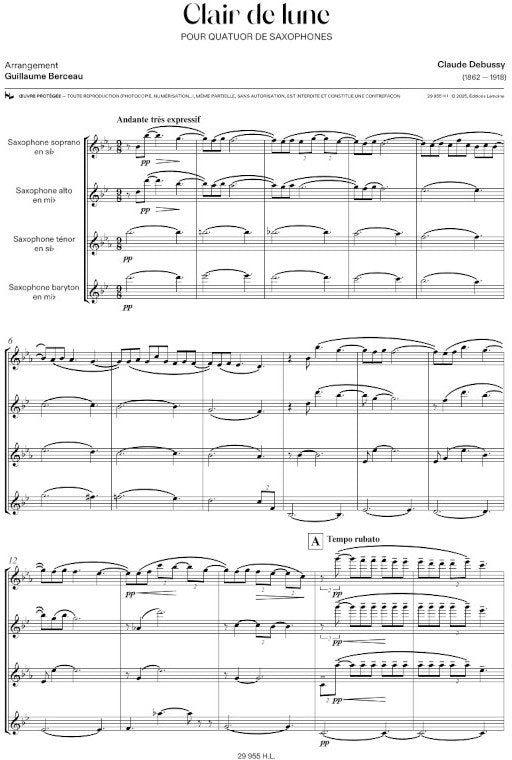 C. Debussy - Clair de Lune